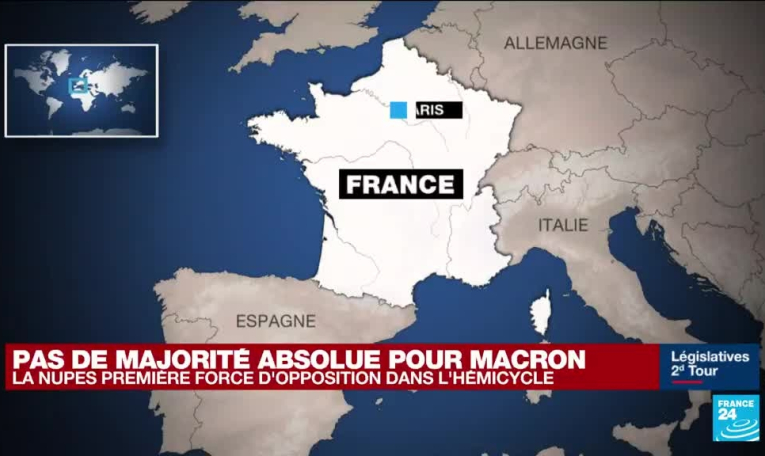 Législatives 2022 : la Nupes, première force d'opposition dans l'hémicycle