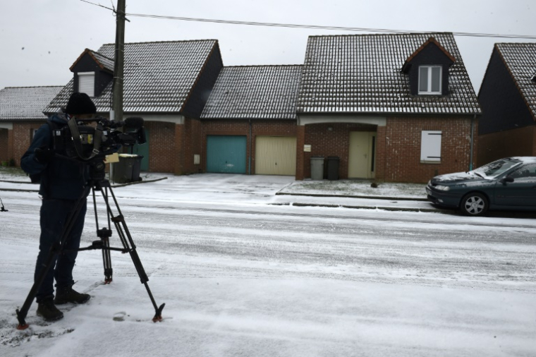 La maison de Dino Scla, le 1er mars 2018 à Pont-sur-Sambre, près de Maubeuge ( AFP / FRANCOIS LO PRESTI )