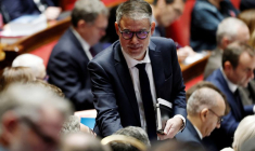 Une séance de questions au gouvernment à l'Assemblée nationale à Paris