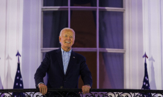 Joe Biden à Washington, aux États-Unis, le 4 juillet 2024. ( GETTY IMAGES NORTH AMERICA / SAMUEL CORUM )
