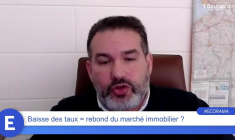 Baisse des taux = rebond du marché immobilier ?