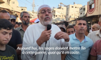 Gaza: manifestation dans le camp d'Al-Maghazi pour réclamer la fin de la guerre