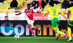 Monaco domine Nantes et fait un bond au classement