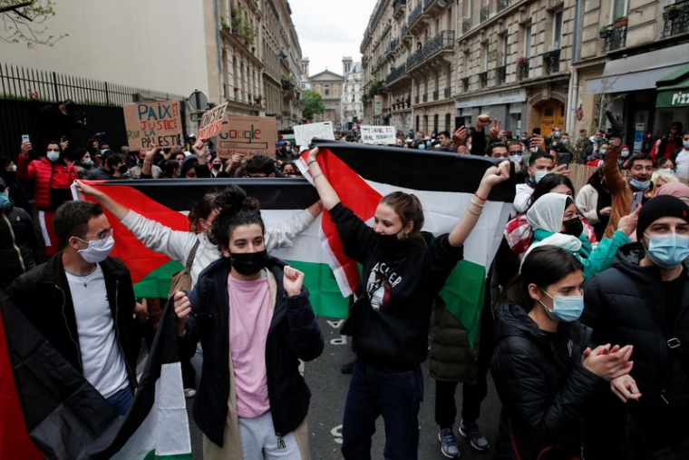 MANIFESTATIONS PRO-PALESTINIENNES DANS PLUSIEURS VILLES, TENSIONS À PARIS