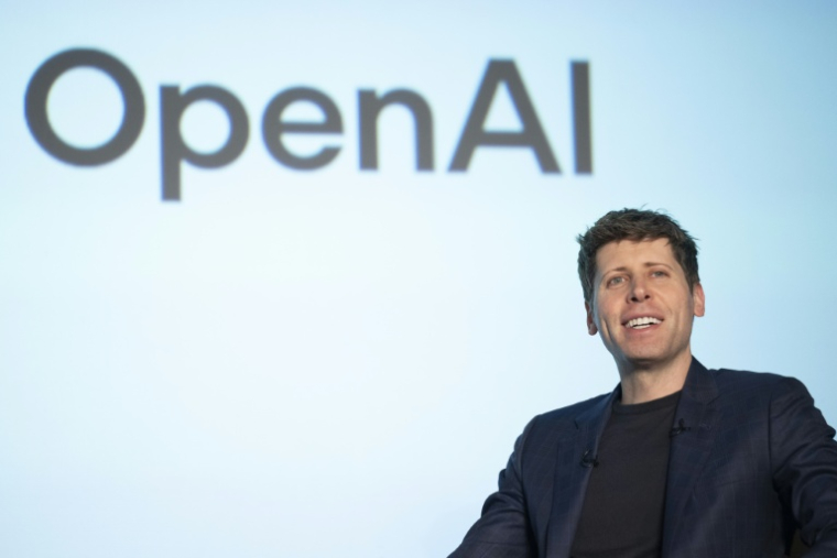 Le patron d'OpenAI Sam Altman à Tokyo, le 3 février 2025 ( AFP / Yuichi YAMAZAKI )