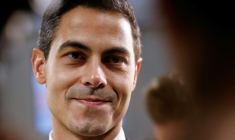 Le leader du parti centriste D66, Rob Jetten, le 30 octobre 2025 à La Haye ( AFP / SIMON WOHLFAHRT )