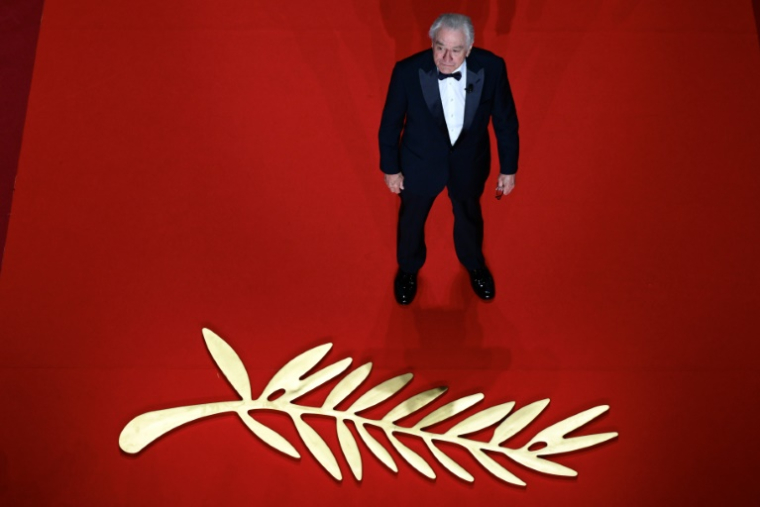 L'acteur américain Robert De Niro au Festival de Cannes, le 13 mai 2025 ( AFP / Antonin THUILLIER )
