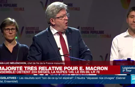 REPLAY - Législatives : "Nous avons réussi notre pari", Mélenchon s'exprime à l'issue des résultats