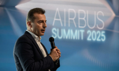 Guillaume Faury, à Toulouse, le 24 mars 2025 ( AFP / ED JONES )