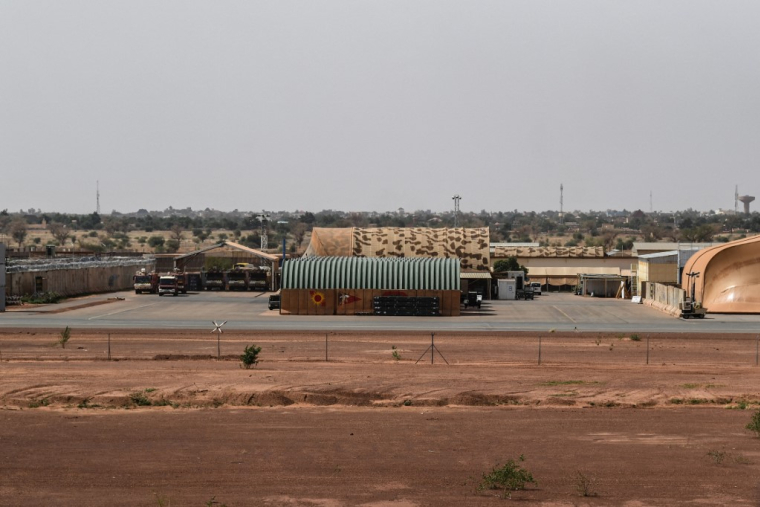 La base aérienne 101 à Niamey, au Niger, le 15 juillet 2022. (illustration) ( AFP / BERTRAND GUAY )