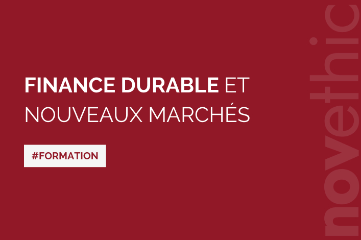 [23 novembre 2021] Finance durable et nouveaux marchés