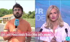 Le mégafeu en Gironde "stabilisé" mais la reprise redoutée