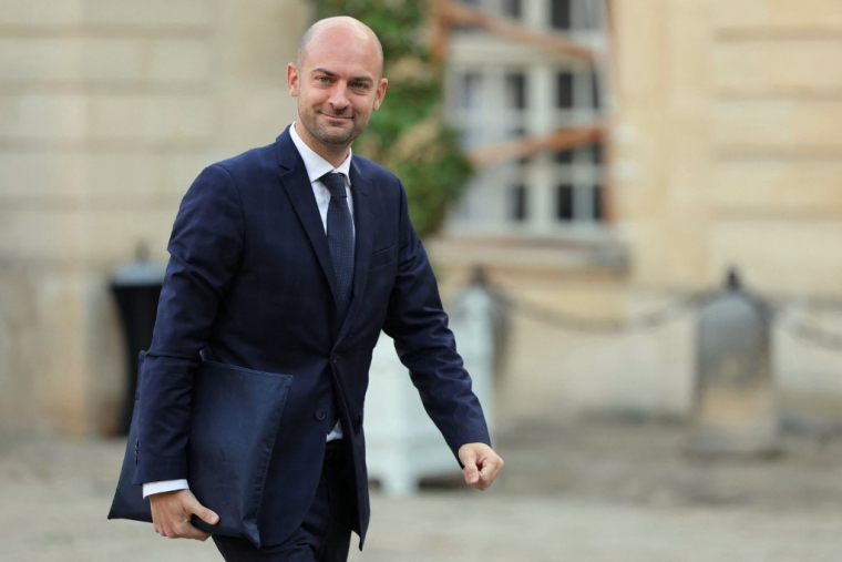 Jean-Noël Barrot à Paris, le 4 novembre 2024. ( AFP / THOMAS SAMSON )