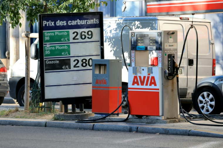 L'inflation grève le pouvoir d'achat des plus précaires ( AFP / Ludovic MARIN )