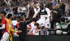 La célébration de fou après la victoire du Panama contre les États-Unis