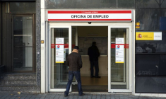Une agence gouvernementale pour l'emploi à Madrid