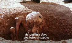 A Dijon, sur les traces de Gaulois enterrés assis