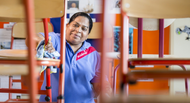 Les dirigeants ont légèrement revu à la baisse leur objectif de marge d'exploitation. (© Sodexo)