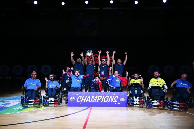 Équipe de France de foot-fauteuil : « Même si c’est sur des roues... C’est du foot ! »