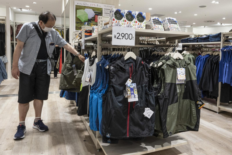 A Tokyo, le 7 août 2023. ( AFP / RICHARD A. BROOKS )