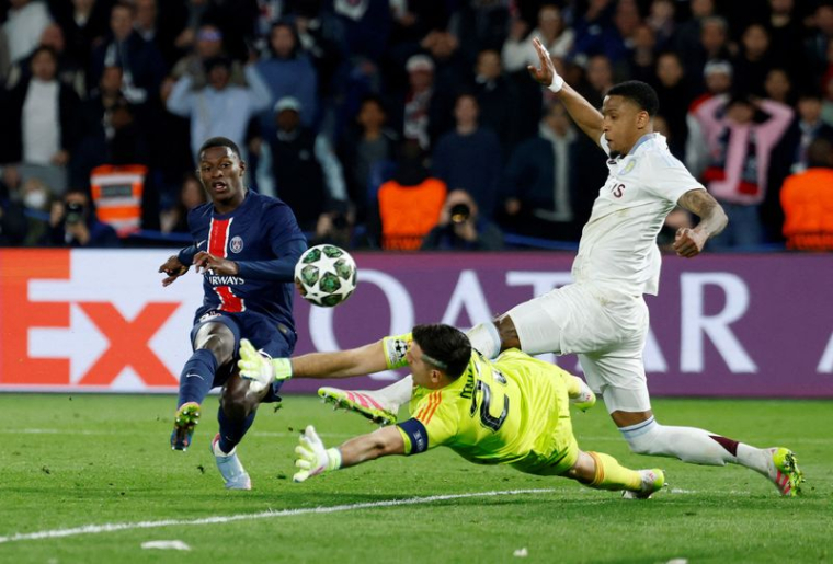 Ligue des champions - Quart de finale - Match aller - Paris Saint-Germain - Aston Villa
