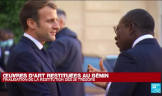 Œuvres d'art restituées : "C'est l'âme du Bénin que la France aujourd'hui restitue"