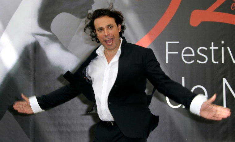 L'acteur français Bruno Salomone, le 14 juin 2012 à Monaco ( AFP / VALERY HACHE )