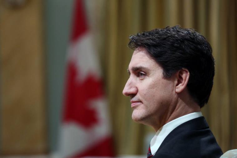 Justin Trudeau, à Ottawa, le 20 décembre 2024 ( AFP / DAVE CHAN )