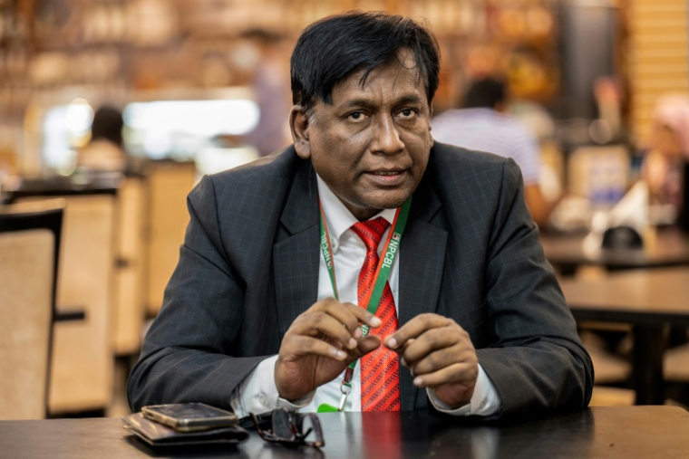 Md Zahedul Hasan, le 24 septembre 2026, à Ishwardi, au Bangladesh ( AFP / Salahuddin Ahmed )