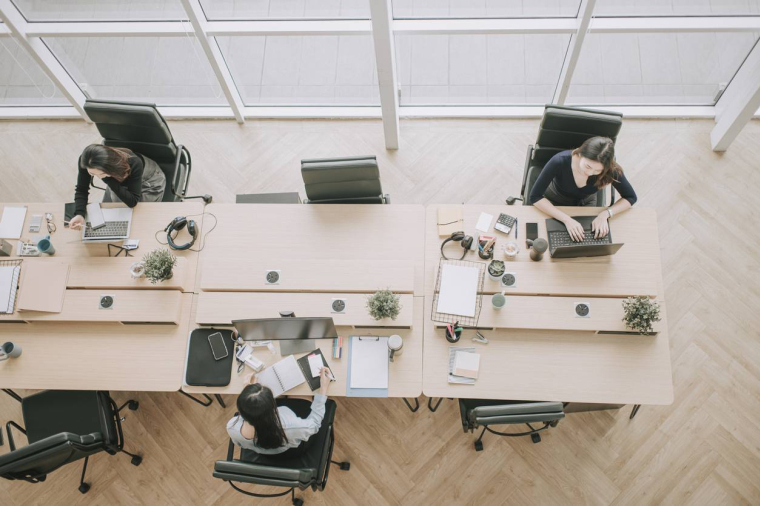 Le flex office gagne du terrain /iStock-Edwin Tan