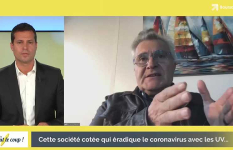 Cette société cotée qui éradique le coronavirus avec les UV…