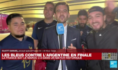 Mondial-2022 : Avec des supporters français au Qatar après la victoire des Bleus