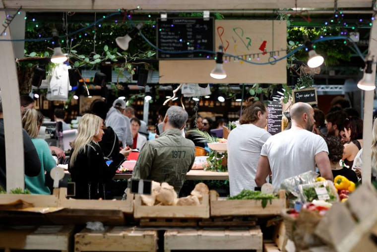 Le Marché des Enfants-Rouges à Paris