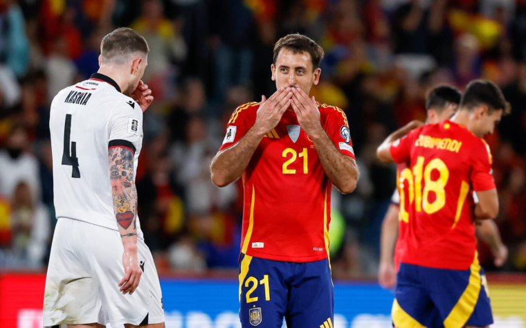 L'Espagne corrige la Géorgie, qui n'ira pas au Mondial