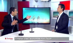 "Ce sera une année blanche pour le CAC40", selon l'économiste Marc Touati (VIDEO)