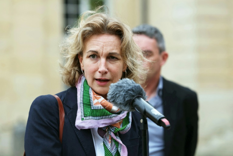 La secrétaire générale de la CFDT Marylise Léon le 24 septembre 2024 à Paris ( AFP / THOMAS SAMSON )
