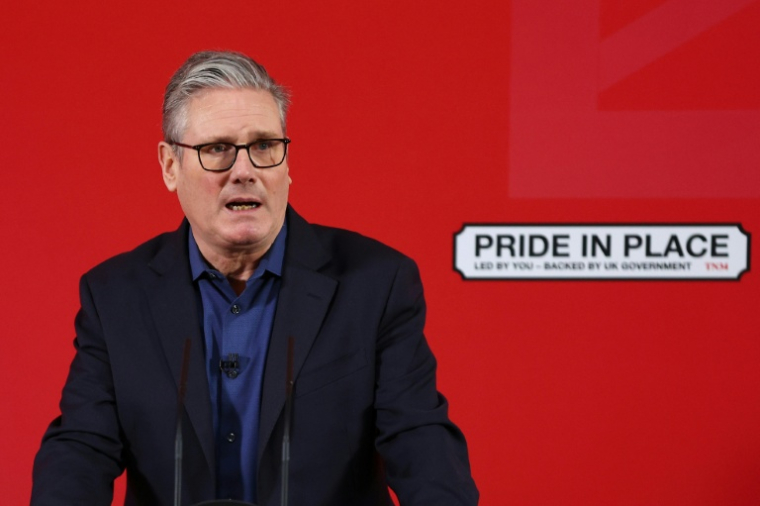 Le Premier ministre britannique Keir Starmer à Saint Leonards-on-Sea, dans le sud-est de l'Angleterre, le 5 février 2026  ( POOL / Peter Nicholls )