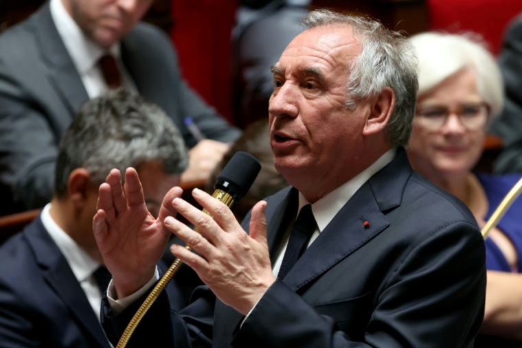 Le Premier ministre François Bayrou s'exprime le 17 juin 2022 à l'Assemblée nationale à Paris ( AFP / ALAIN JOCARD )