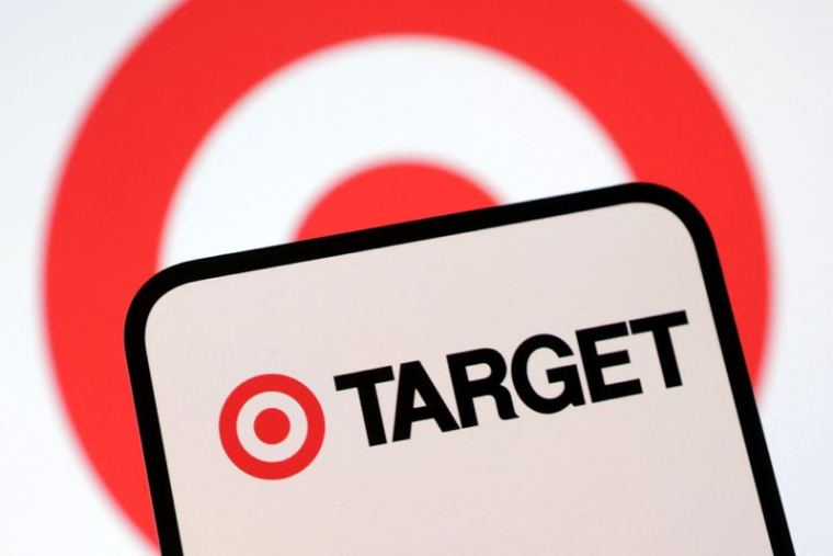 Le logo de Target dans cette illustration