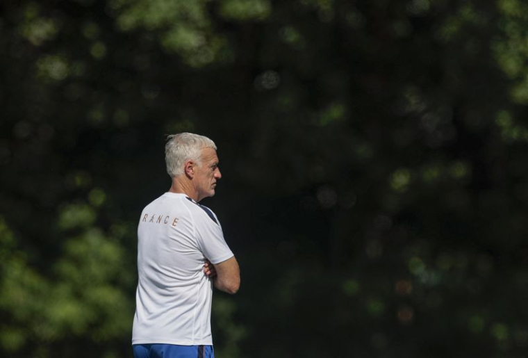 Le sélectionneur français Didier Deschamps
