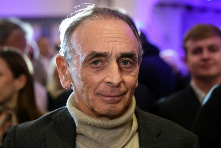 Éric Zemmour, chef du parti  Reconquête, le 12 janvier 2026 à Paris ( AFP / Ludovic MARIN )