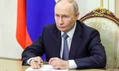 Vladimir Poutine, à Moscou, le 12 mai 2026 (agence d'Etat) ( POOL / MIKHAIL METZEL )