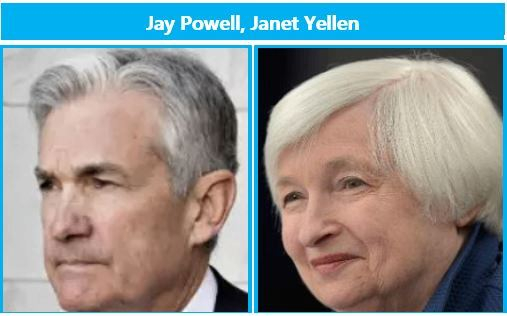 Janet Yellen, Jerome Powell