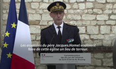Hommage au père Hamel, tué dans un attentat il y a dix ans
