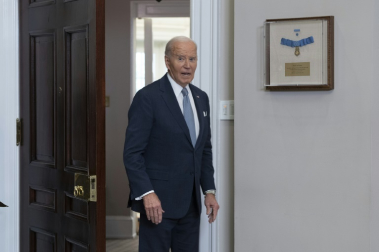 Joe Biden à la Maison Blanche le 8 décembre 2024 ( AFP / Chris Kleponis )