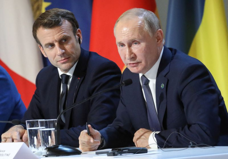 UKRAINE: NOUVEL ENTRETIEN TÉLÉPHONIQUE ENTRE MACRON ET POUTINE