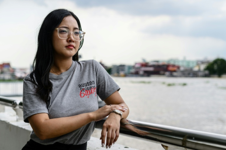 Nutthanit Duangmusit, le 1er octobre 2026, à Bangkok, en Thaïlande ( AFP / ANTHONY WALLACE )