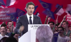 Présidentielle: Attal présente LFI et le RN comme ses "adversaires"