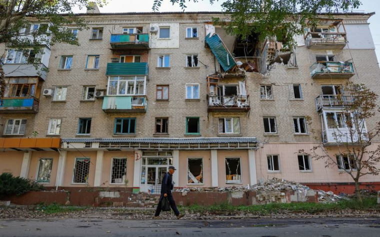 Photo d'archives : La ville de Lysychansk dans la région de Luhansk