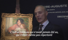 Un "chef-d'œuvre d'intimité" du peintre Auguste Renoir dévoilé à Paris